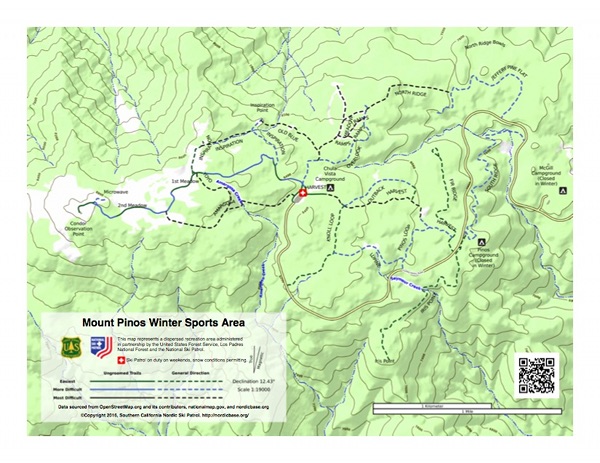 Mt. Pinos Trail Map
